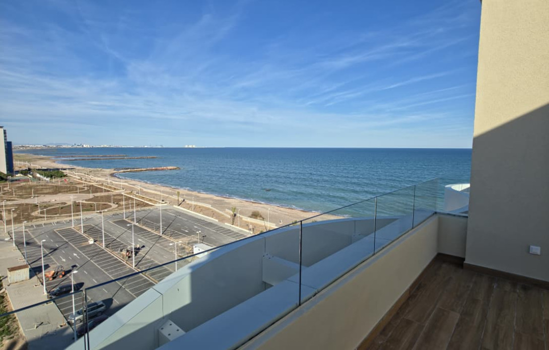 Ático frente al mar